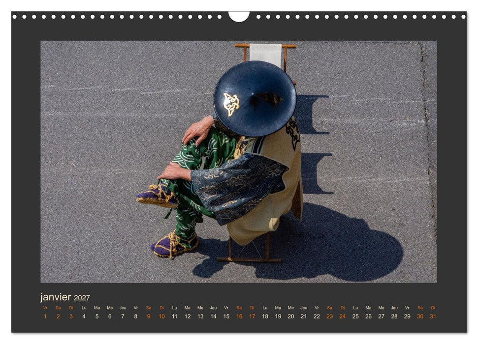 Japon, le pays fascinant et subtil (CALVENDO Calendrier mensuel 2027)