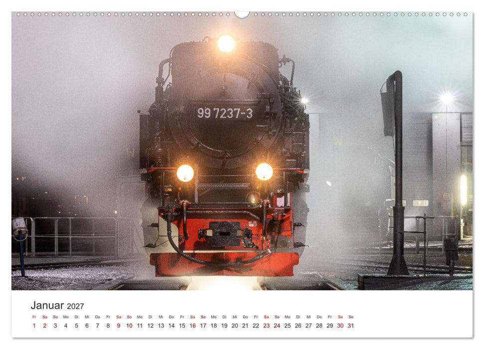 Ein ganzes Jahr unter Volldampf! (CALVENDO Premium Wandkalender 2027)