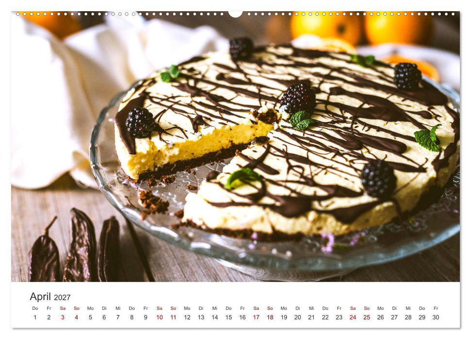 Köstliche Kuchen (CALVENDO Premium Wandkalender 2027)