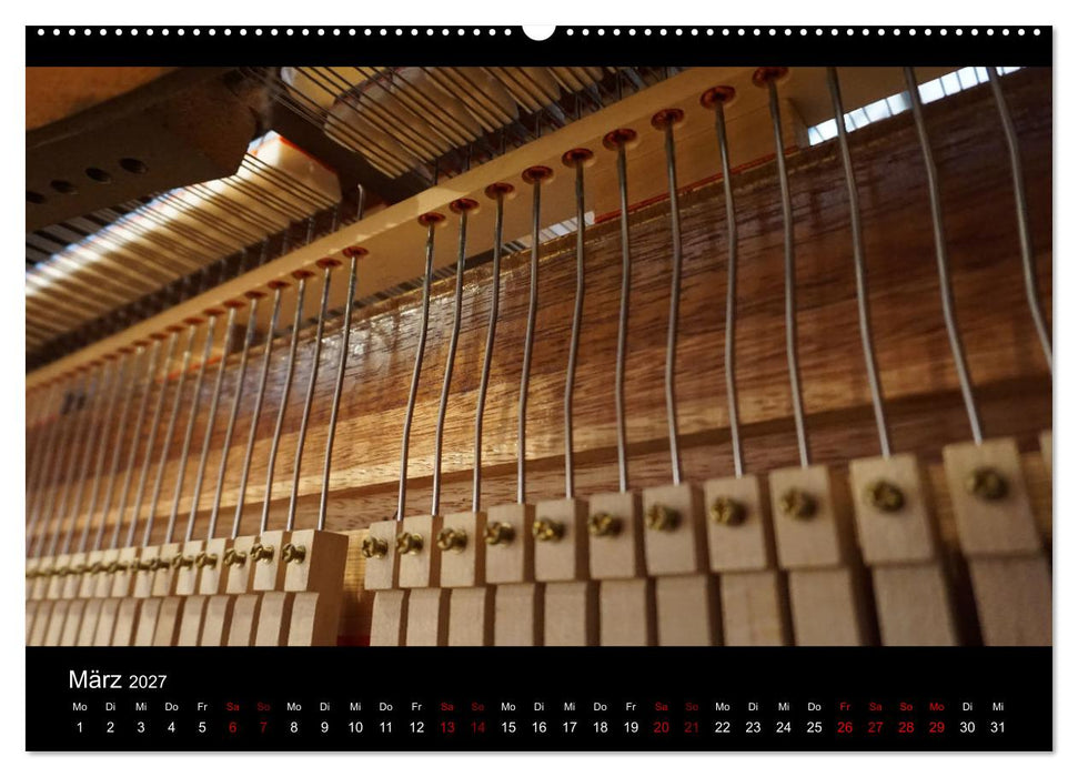 Klavier Momente (CALVENDO Premium Wandkalender 2027)
