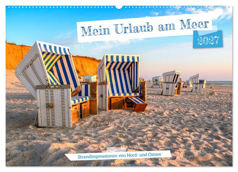 Mein Urlaub am Meer (CALVENDO Wandkalender 2027)