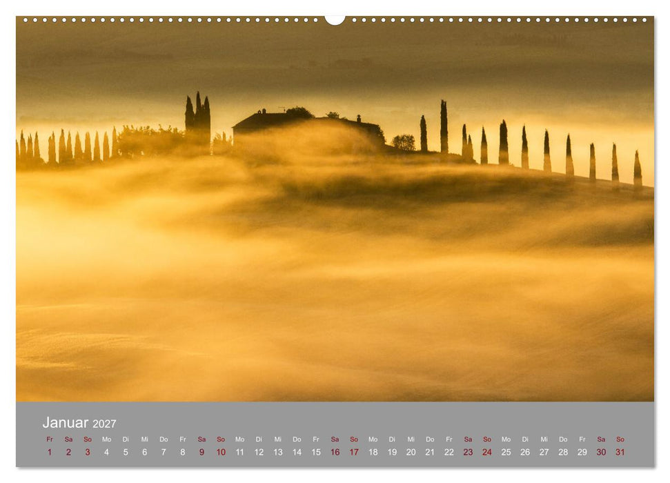 Nebelzauber (CALVENDO Premium Wandkalender 2027)