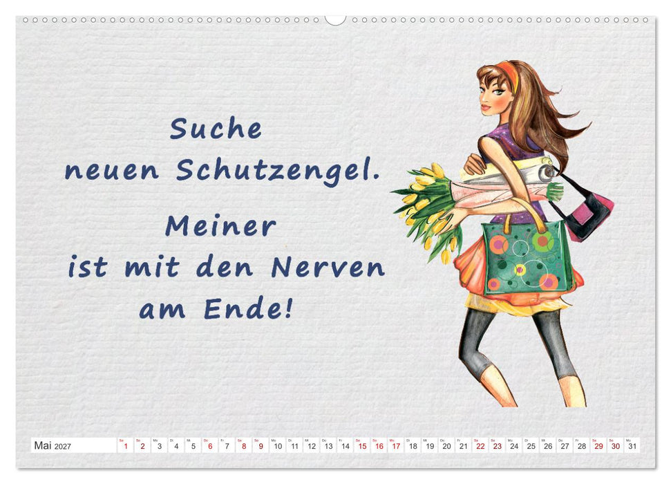 Frech aber ehrlich (CALVENDO Premium Wandkalender 2027)