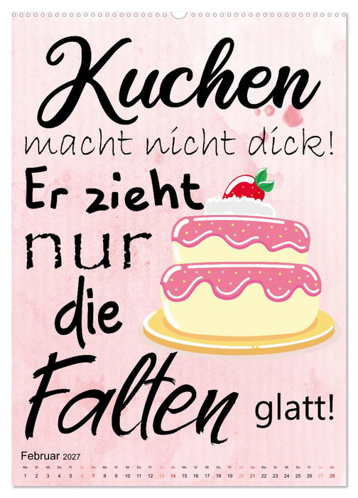 Bäckersprüche (CALVENDO Premium Wandkalender 2027)