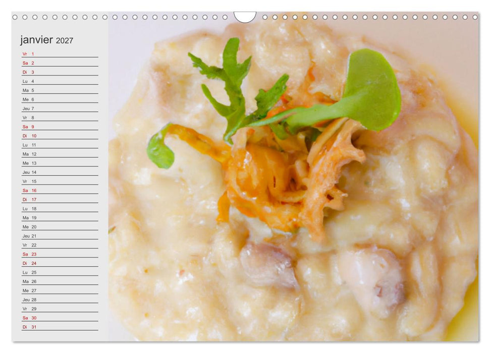 Plaisirs interdits (CALVENDO Calendrier mensuel 2027)