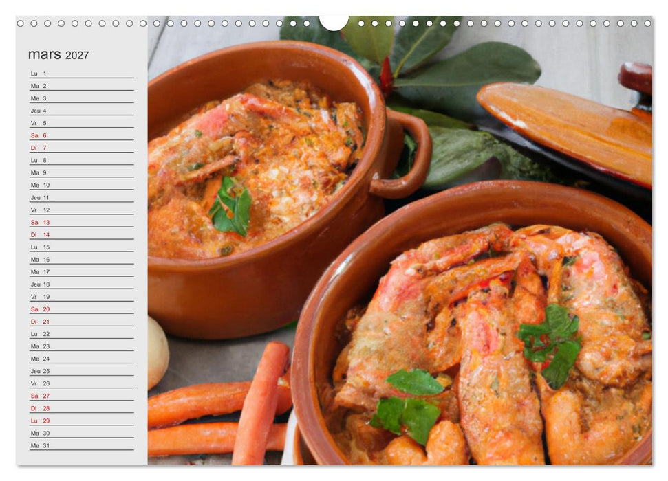 Plaisirs interdits (CALVENDO Calendrier mensuel 2027)