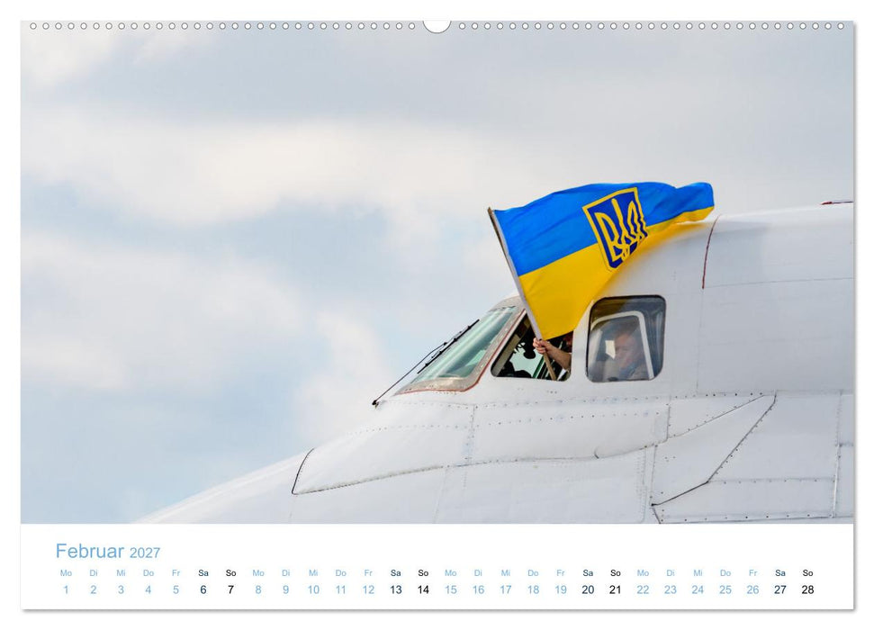 Antonov Airlines, Transportflugzeuge der Superlative (CALVENDO Wandkalender 2027)