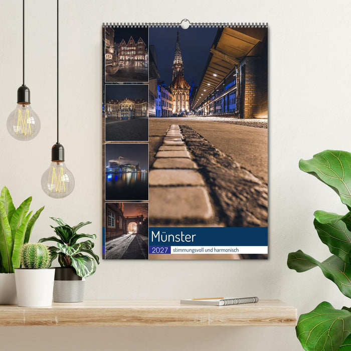 Münster - stimmungsvoll und harmonisch (CALVENDO Wandkalender 2027)