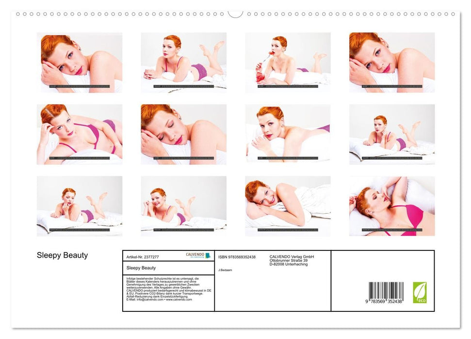 Sleepy Beauty (CALVENDO Premium Wandkalender 2027)