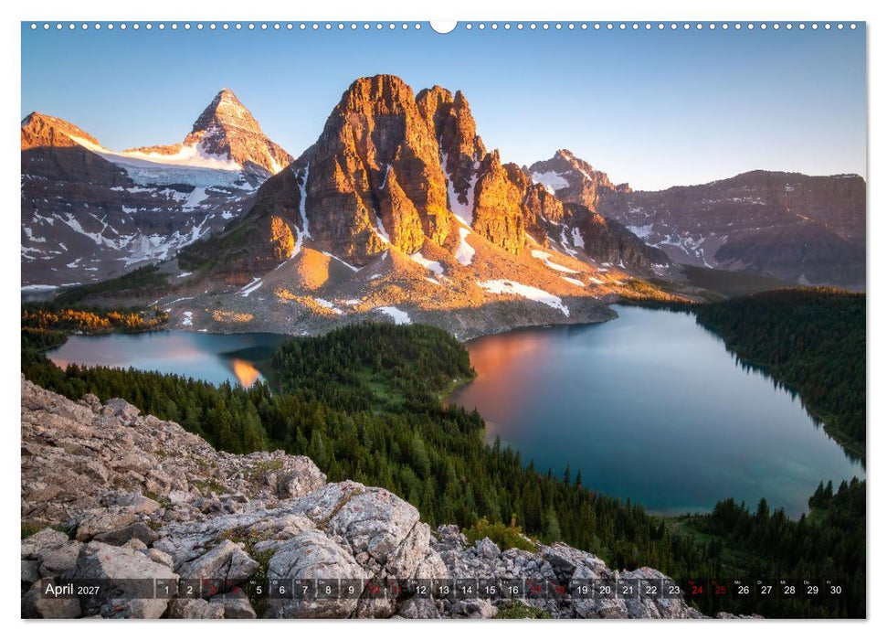 Die kanadischen Rockies (CALVENDO Premium Wandkalender 2027)