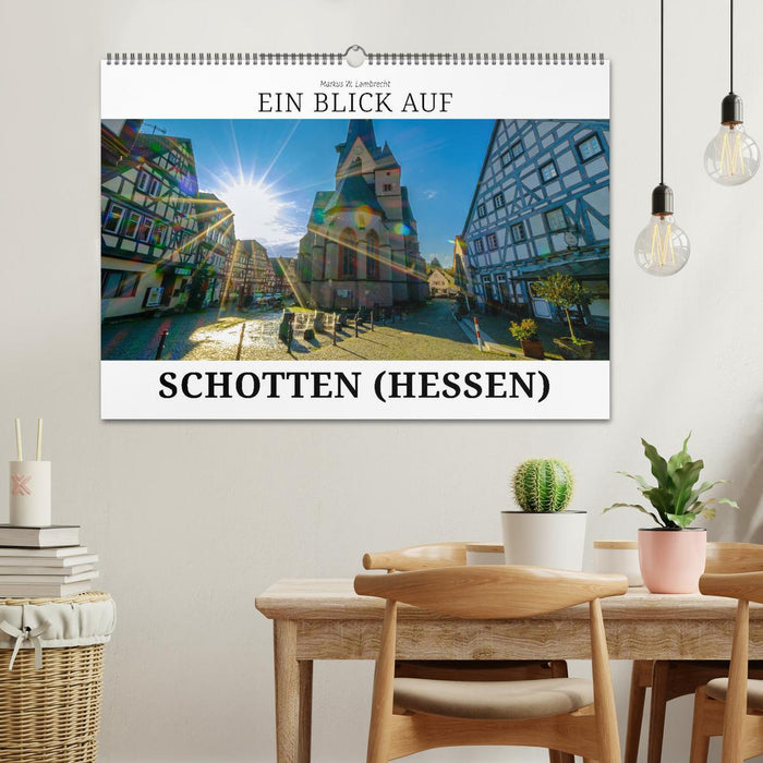 Ein Blick auf Schotten (CALVENDO Wandkalender 2027)