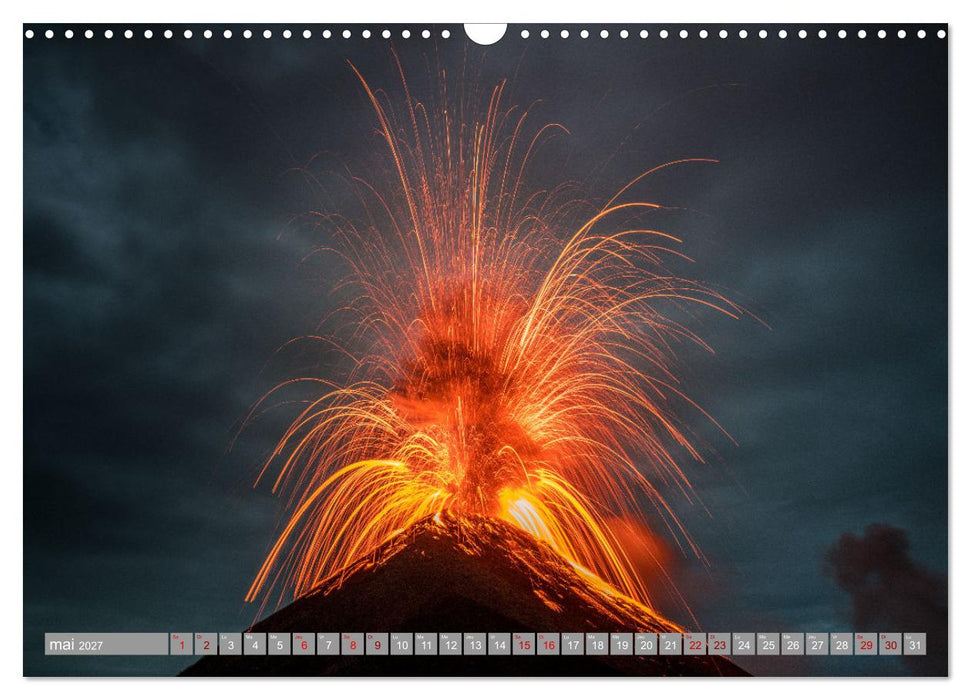 Guatemala - Un pays spectaculaire (CALVENDO Calendrier mensuel 2027)