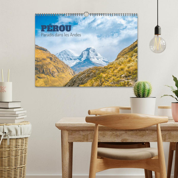 Pérou - Paradis dans les Andes (CALVENDO Calendrier mensuel 2027)