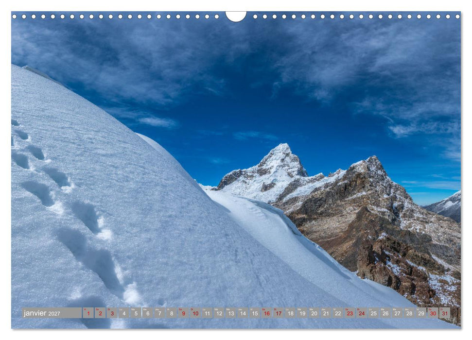 Pérou - Paradis dans les Andes (CALVENDO Calendrier mensuel 2027)
