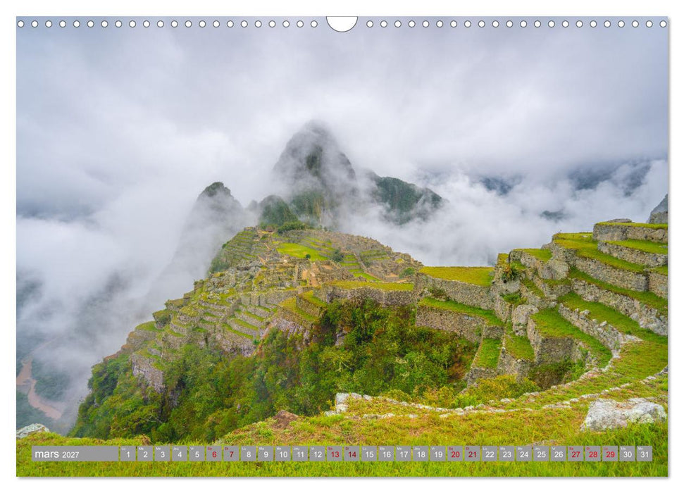 Pérou - Paradis dans les Andes (CALVENDO Calendrier mensuel 2027)