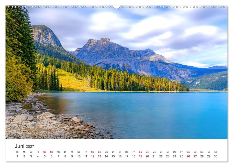 British Columbia - Faszination Kanada (CALVENDO Premium Wandkalender 2027)