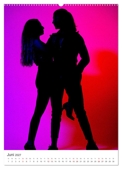Leidenschaftlicher Tango (CALVENDO Wandkalender 2027)