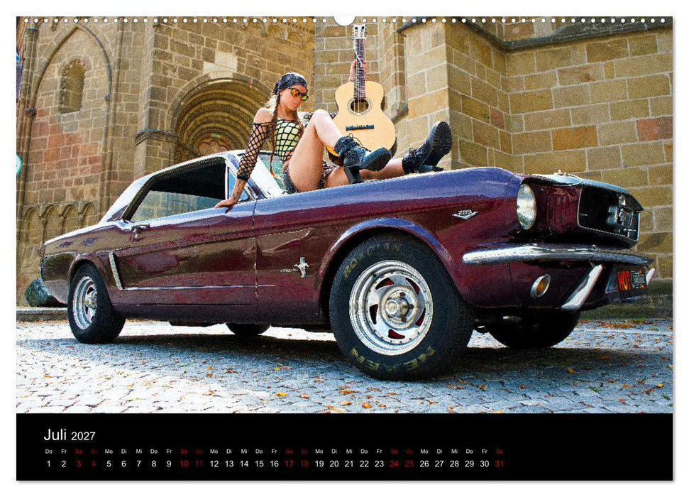 Hot Chrome US Automobile (CALVENDO Premium Wandkalender 2027)