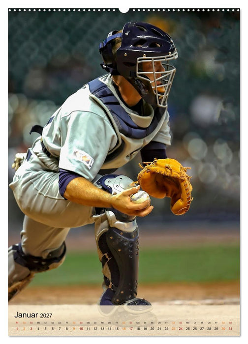 Baseball Power (CALVENDO Premium Wandkalender 2027)
