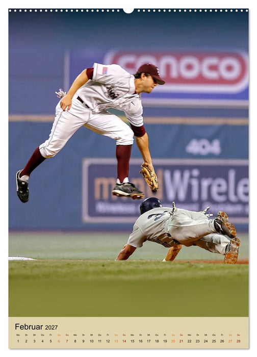Baseball Power (CALVENDO Premium Wandkalender 2027)