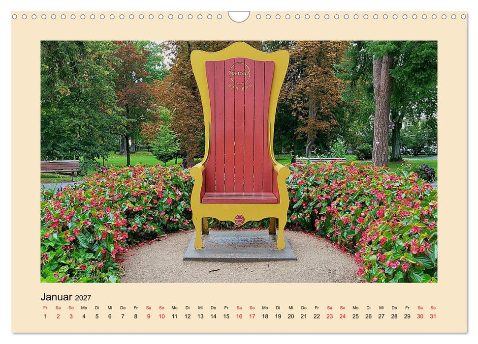 Kurort Bad Orb im Spessart (CALVENDO Wandkalender 2027)