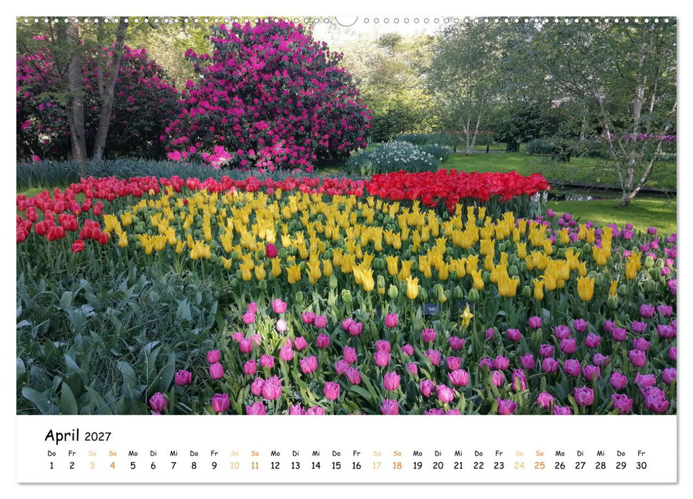Auf Tour im Land der Tulpen (CALVENDO Wandkalender 2027)