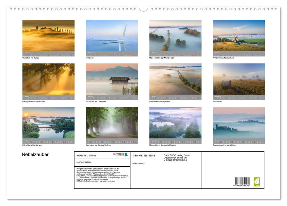 Nebelzauber (CALVENDO Wandkalender 2027)
