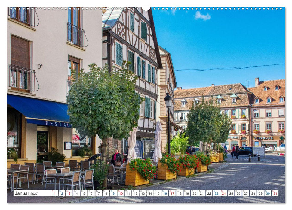 Wissembourg - Das Elsass von seiner schönsten Seite (CALVENDO Premium Wandkalender 2027)