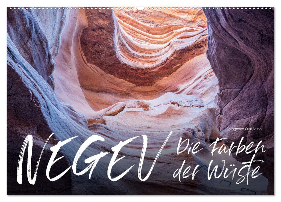 Negev – die Farben der Wüste (CALVENDO Wandkalender 2027)