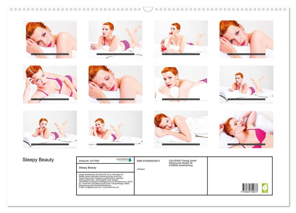 Sleepy Beauty (CALVENDO Wandkalender 2027)