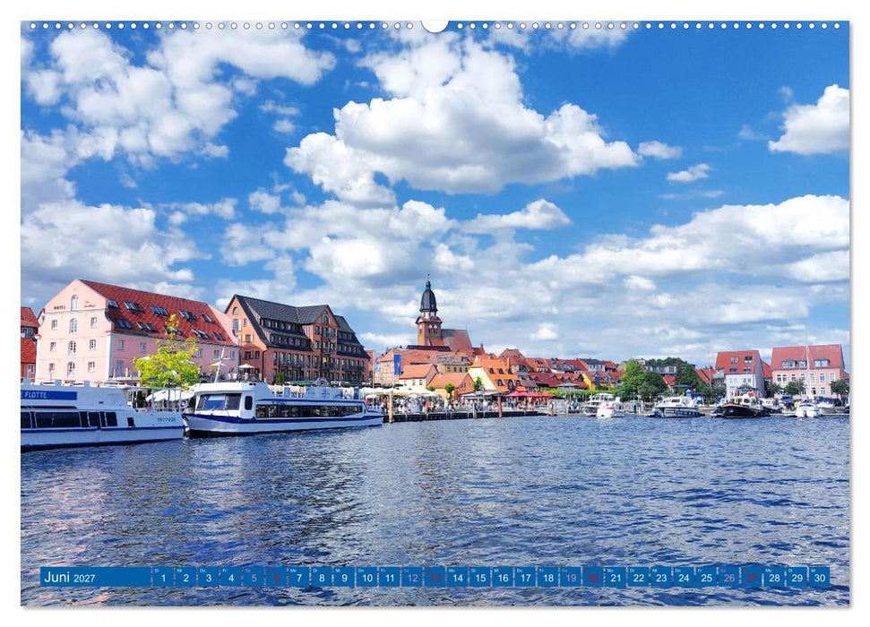 An der Mecklenburgischen Seenplatte Malchow und Waren/Müritz (CALVENDO Wandkalender 2027)