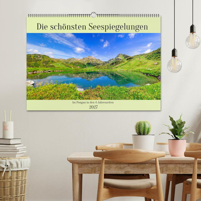 Die schönsten Seespiegelungen (CALVENDO Wandkalender 2027)