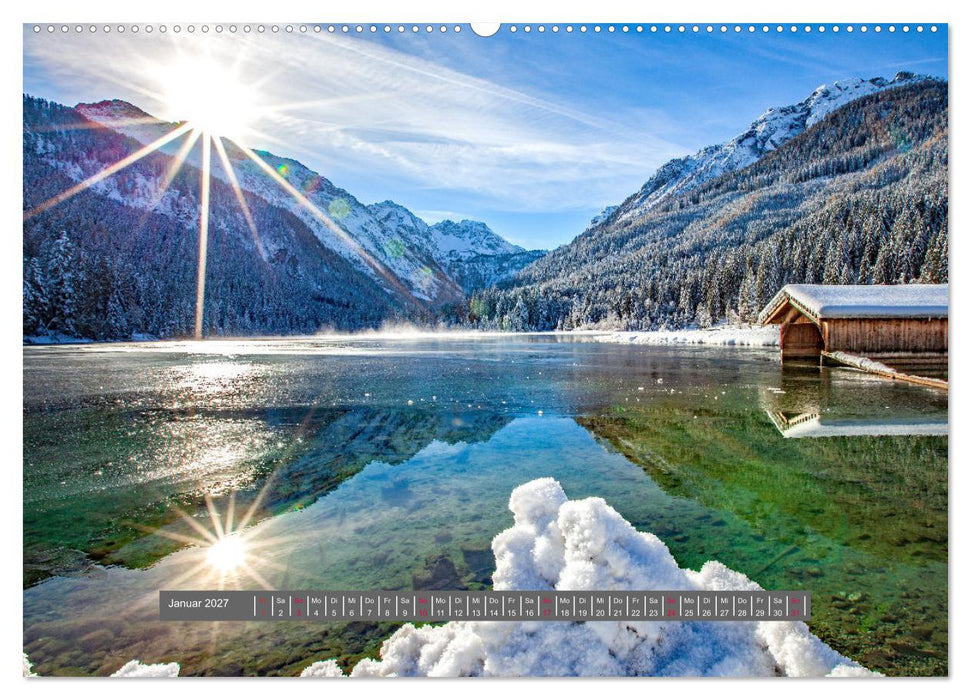 Die schönsten Seespiegelungen (CALVENDO Wandkalender 2027)