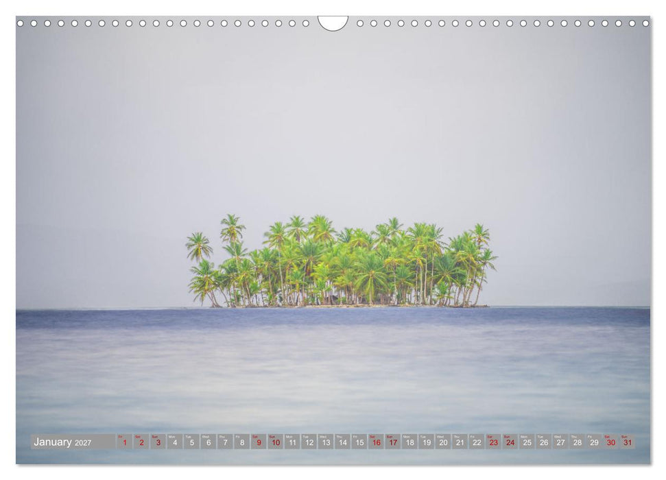 Central America - Fantastic Landscapes from Panama to Guatemala (CALVENDO Monthly Calendar 2027)