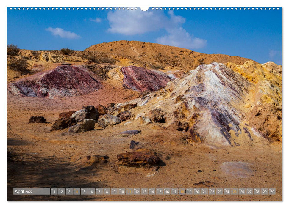 Negev – die Farben der Wüste (CALVENDO Premium Wandkalender 2027)
