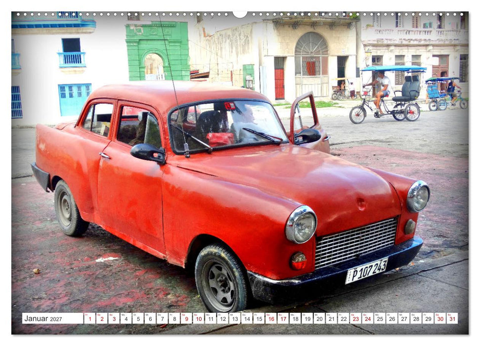 Trabi Tour (CALVENDO Premium Wandkalender 2027)