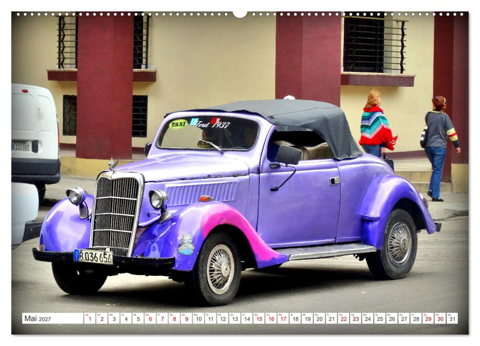 Ford V8 - Oldtimer aus den Dreißiger Jahren (CALVENDO Premium Wandkalender 2027)