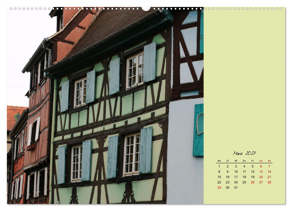 Fassadenrausch in Colmar (CALVENDO Premium Wandkalender 2027)