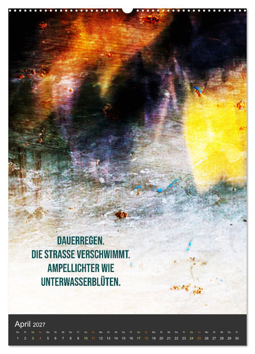 AugenweiTe Bilder.Texte.Inspirationen (CALVENDO Premium Wandkalender 2027)