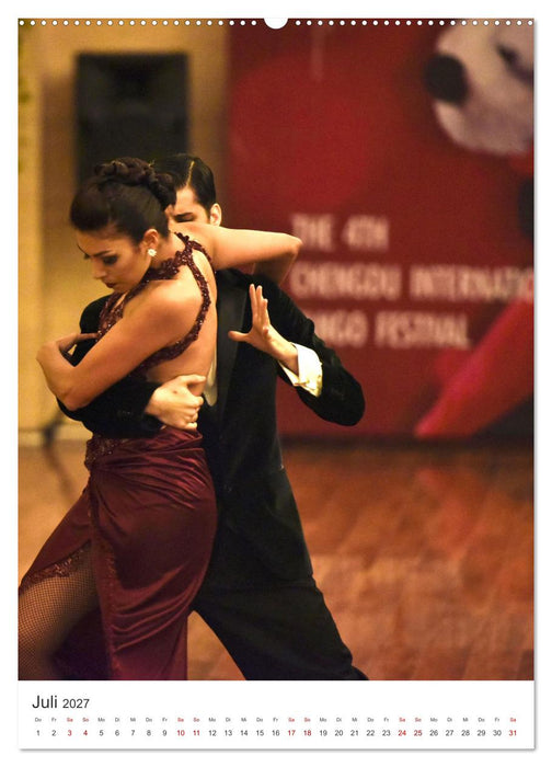 Leidenschaftlicher Tango (CALVENDO Premium Wandkalender 2027)
