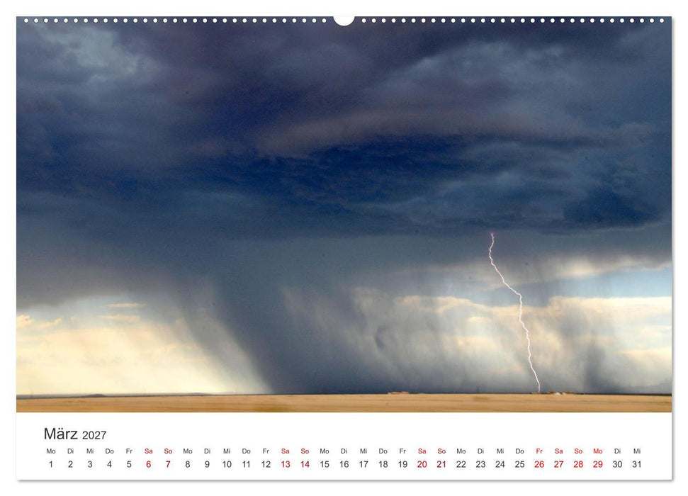 Wetterphänomene - Einmalige Naturschauspiele. (CALVENDO Wandkalender 2027)
