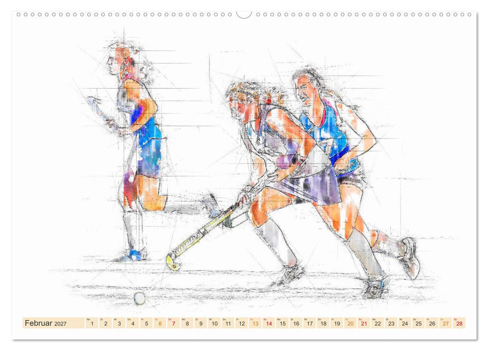 Team-Sport (CALVENDO Premium Wandkalender 2027)