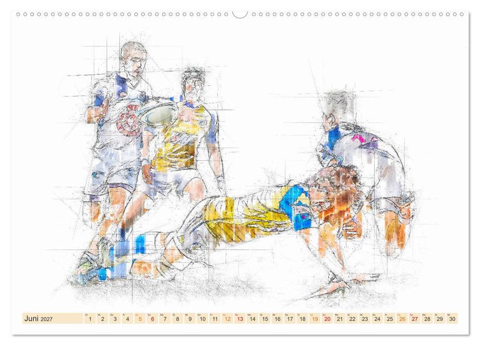 Team-Sport (CALVENDO Premium Wandkalender 2027)