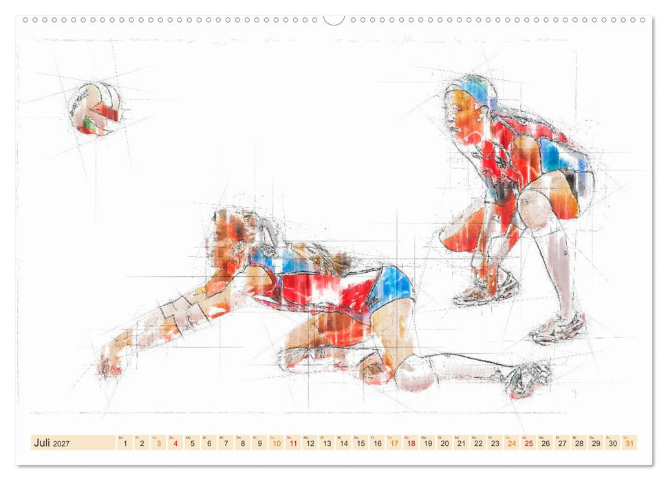 Team-Sport (CALVENDO Premium Wandkalender 2027)