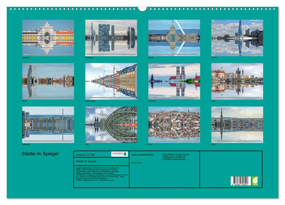 Städte im Spiegel (CALVENDO Wandkalender 2027)