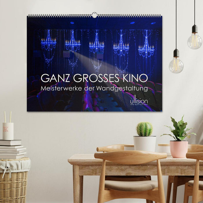 GANZ GROSSES KINO - Meisterwerke der Wandgestaltung (CALVENDO Wandkalender 2027)