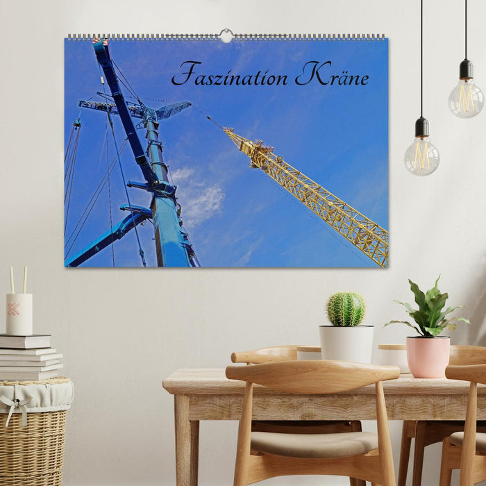 Faszination Kräne (CALVENDO Wandkalender 2027)