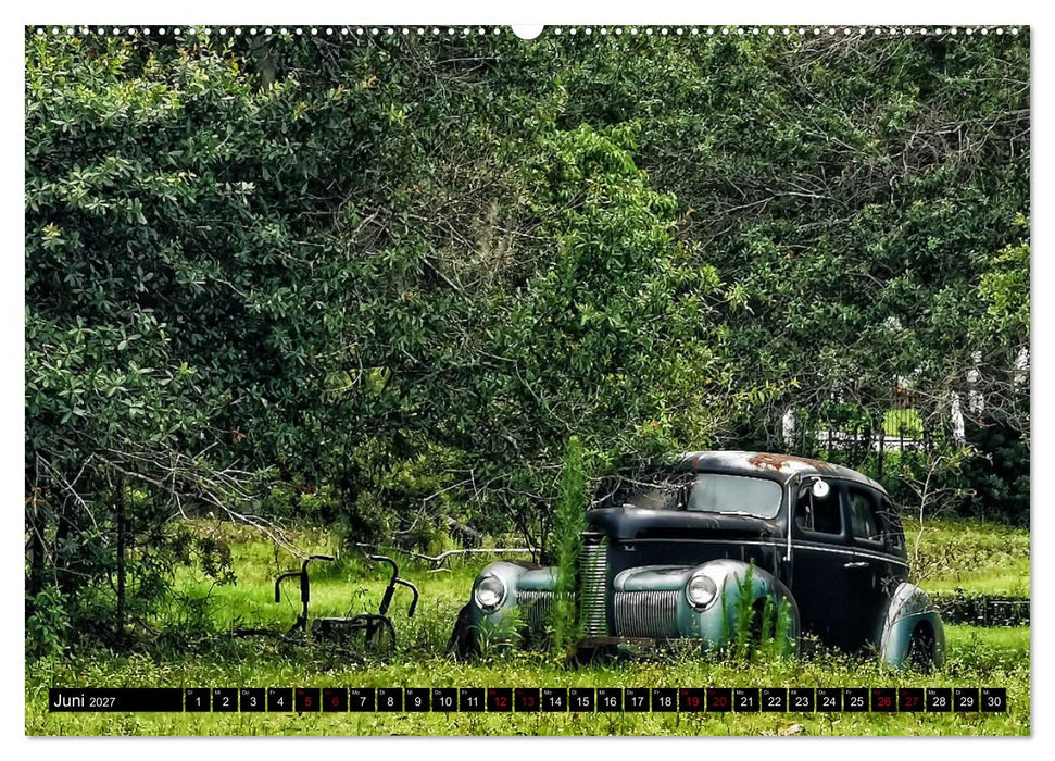 Florida Junk Cars (CALVENDO Premium Wandkalender 2027)