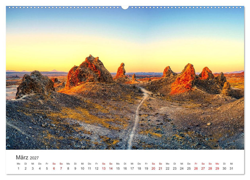 Das ist Kalifornien - So wie Sie es noch nie erlebt haben. (CALVENDO Wandkalender 2027)
