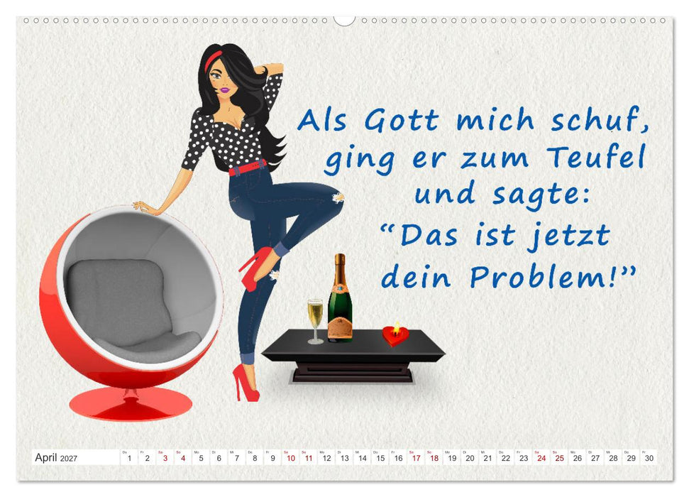 Frech aber ehrlich (CALVENDO Wandkalender 2027)
